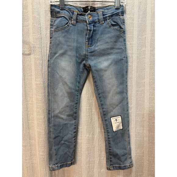 7 For All Mankind Toddler Jeans 2T - Picture 1 of 4